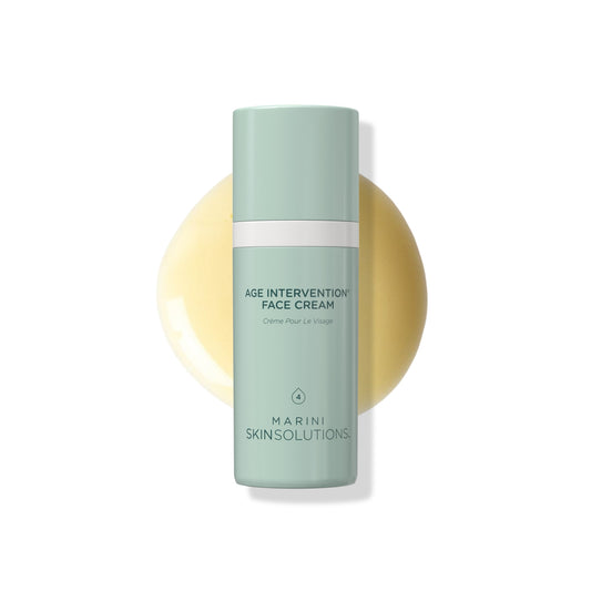 Age Intervention Face Cream by Marini SkinSolutions - Anti-Aging Face Moisturizer for Intense Hydration and Wrinkles