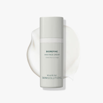 BioRefine AHA Face Cream by Marini SkinSolution - Anti-Aging Skin Care with Glycolic Acid for Exfoliating Pores and Resurfacing Skin Texture