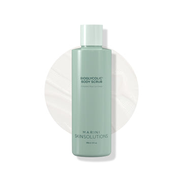 Bioglycolic Body Scrub - Body Wash with Glycolic Acid to Resurface Texture and Exfoliate Legs and Arms - Marini SkinSolutions