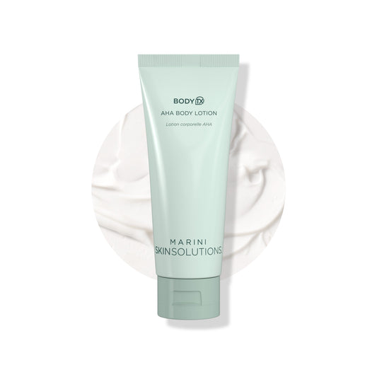 BodyTX AHA Body Lotion - Glycolic Acid Body Cream for Arms and Legs to Resurface Texture and Exfoliate Pores - Marini SkinSolutions