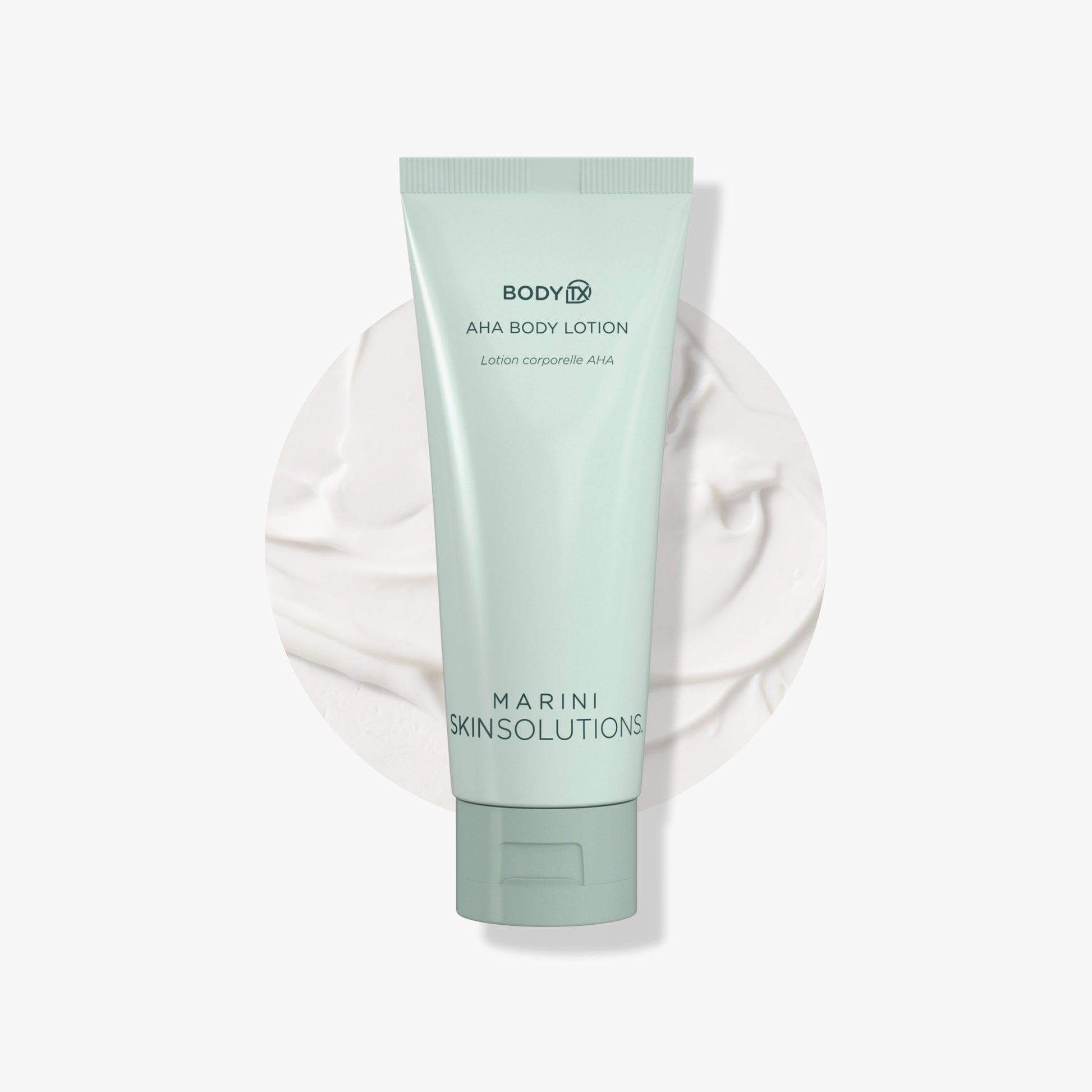 BodyTX AHA Body Lotion - Glycolic Acid Body Cream for Arms and Legs to Resurface Texture and Exfoliate Pores - Marini SkinSolutions