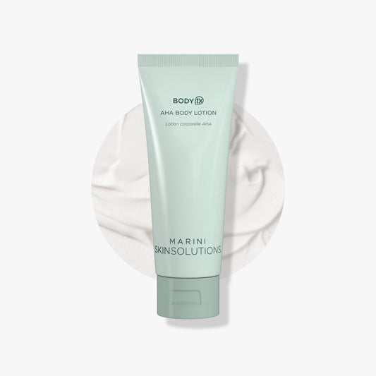 BodyTX AHA Body Lotion - Glycolic Acid Body Cream for Arms and Legs to Resurface Texture and Exfoliate Pores - Marini SkinSolutions