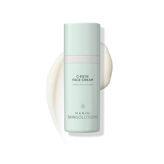 C-ESTA Face Cream from Marini SkinSolutions - Medical Grade Skin Care with Vitamin C Antioxidants to Build Collagen and Elastin