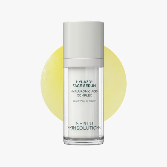 Hyla3D Face Serum with Hyaluronic Acid by Marini SkinSolutions - Patented HA Skin Care for Intense Hydration, Bouncy Volume, and Skin Elasticity 
