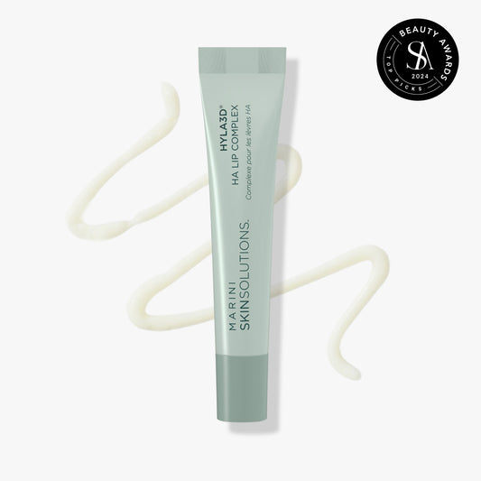 Hyla3D HA Lip Complex - Hyaluronic Acid Skin Care for Lips for Intense Hydration - Lip Moisturizer for Dry Lips and Lip Wrinkles - Ant-Aging Lip Care - Marini SkinSolutions