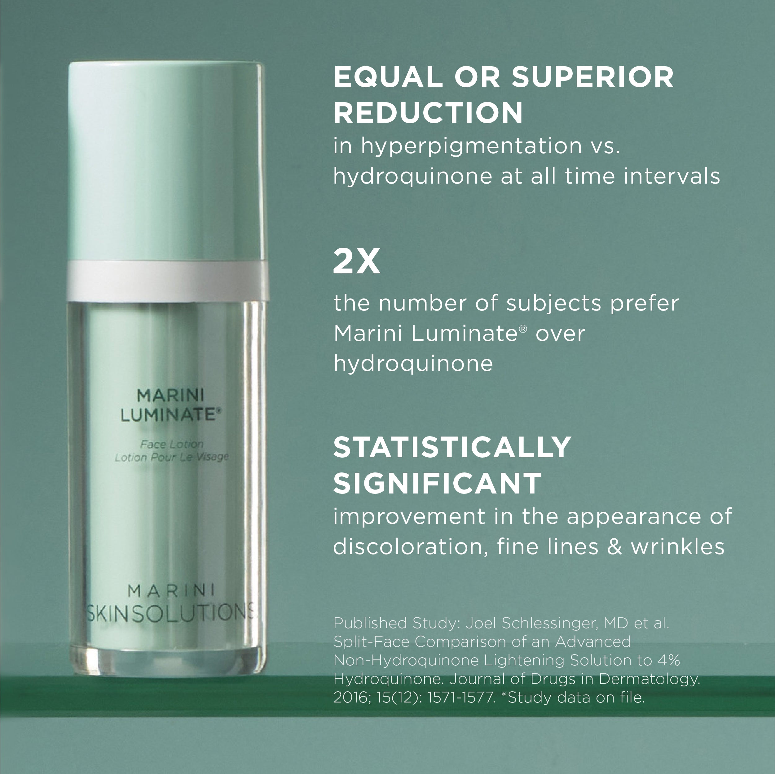 Marini Luminate® Face Lotion for Discoloration & Hyperpigmentation