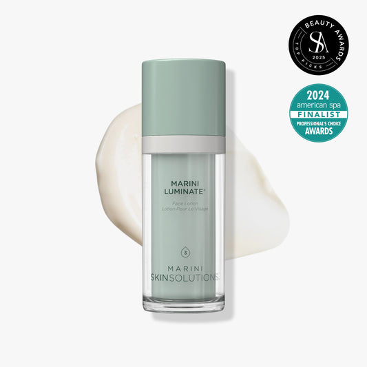 Marini SkinSolutions Luminate Face Cream for Discoloration - Clinical Grade Skin Care for Hyperpigmentation and Dark Spots - Best Face Serum for Age Spots