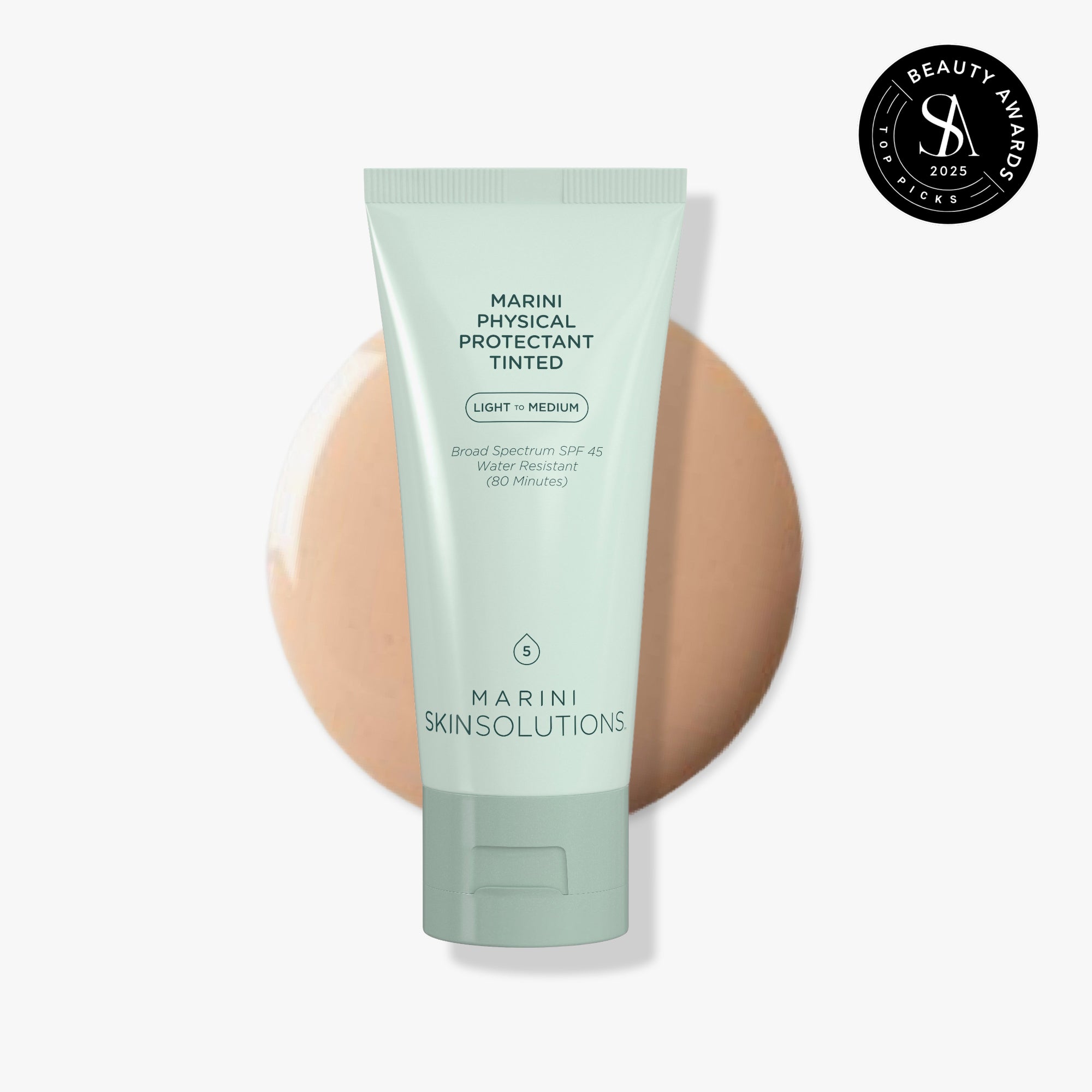 Marini Physical Zinc SPF 45 Tinted Sunscreen with Antioxidants