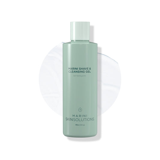 Marini Shave and Cleansing Gel - Mens Face Wash - Skin Care for Men - Marini SkinSolutions