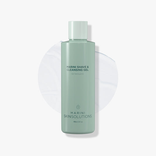 Marini Shave and Cleansing Gel - Mens Face Wash - Skin Care for Men - Marini SkinSolutions