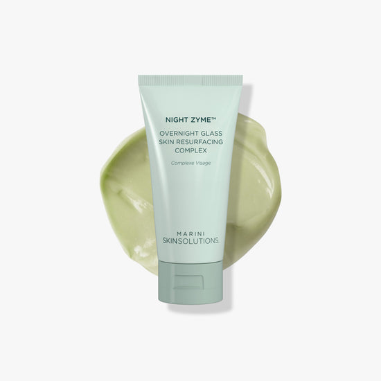 Night Zyme Overnight Glass Skin Resurfacing Complex by Marini SkinSolutions - Advanced Medical Grade Face Mask for At Home Skin Care - Resurface Skin Texture for Glass Smooth Skin