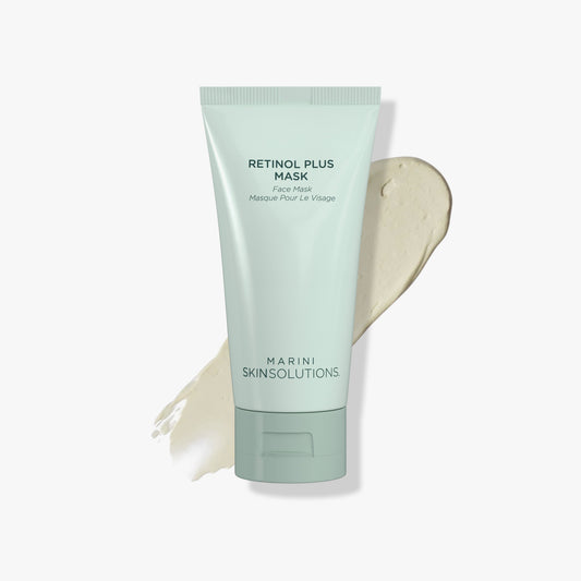Retinol Plus Face Mask - Advanced At Home Face Mask with Retinol for Anti-Aging and Wrinkles - Professional Skin Care by Marini SkinSolutions