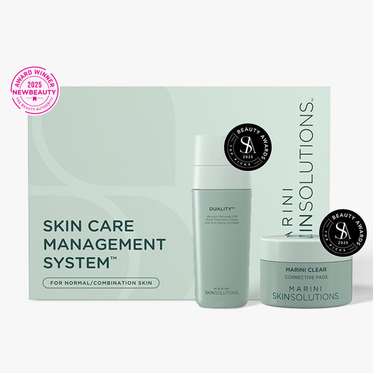Your Complete Acne Solution: Skin Care Management System™ + Duality™ + Marini Clear Corrective Pads
