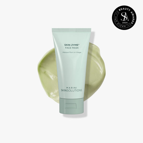 Skin Zyme Face Mask from Marini SkinSolutions - Exfoliating Enzyme Mask for Smoothing Skin - Resurfacing Face Mask for Wrinkles, Texture, Pores